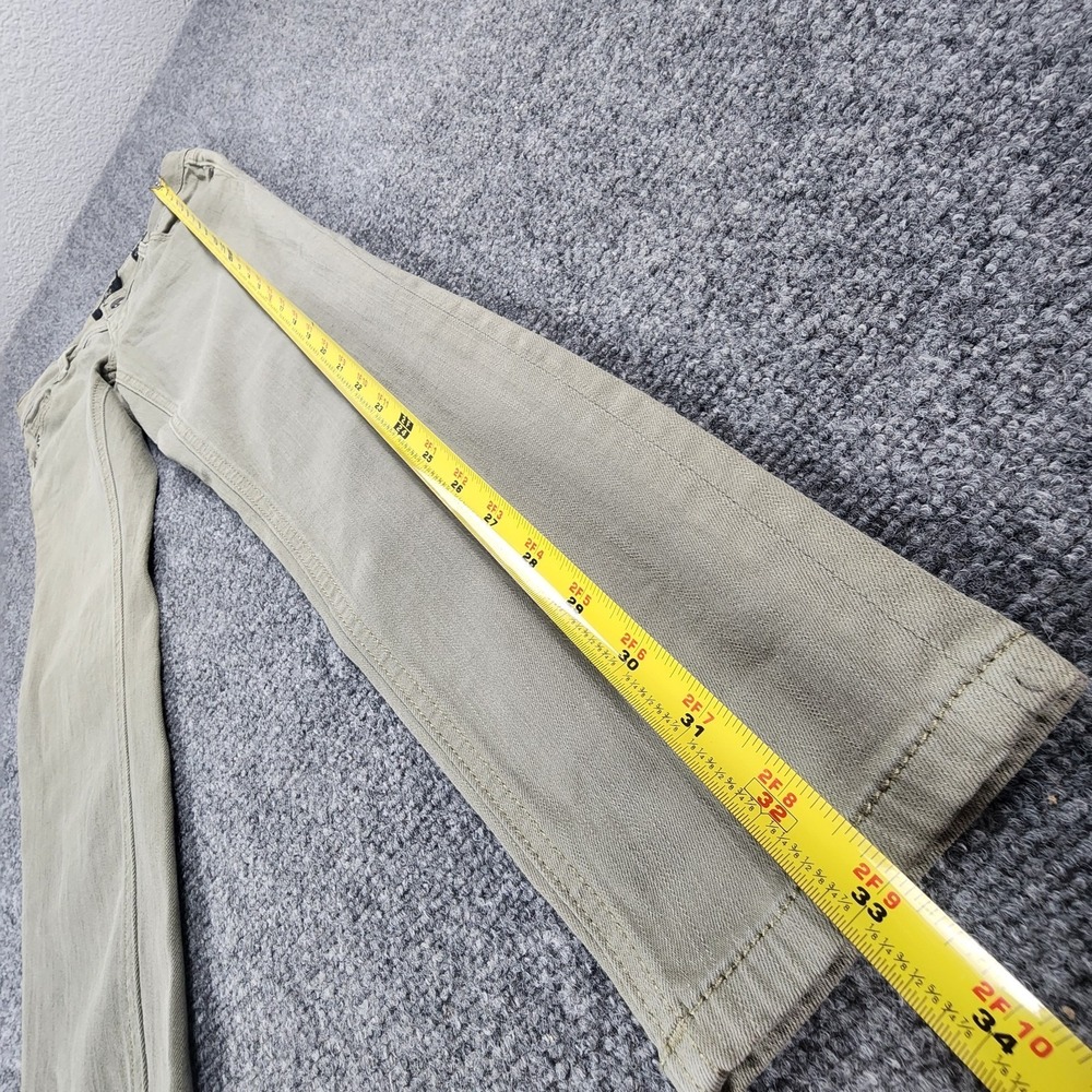 Miss Me Women's 24 Easy Ankle Skinny Jeans Olive Sage Green Military Surplus - Picture 10 of 11